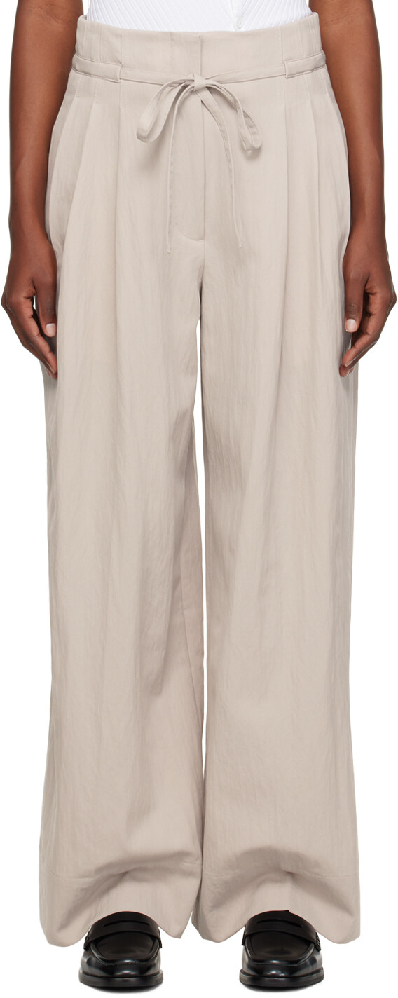 

Серые свободные брюки 3.1 Phillip Lim, Серый