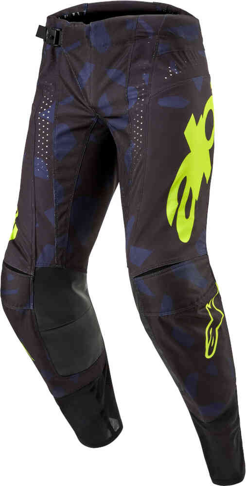 

Брюки для мотокросса Techstar Rantera Alpinestars, черный/синий/желтый