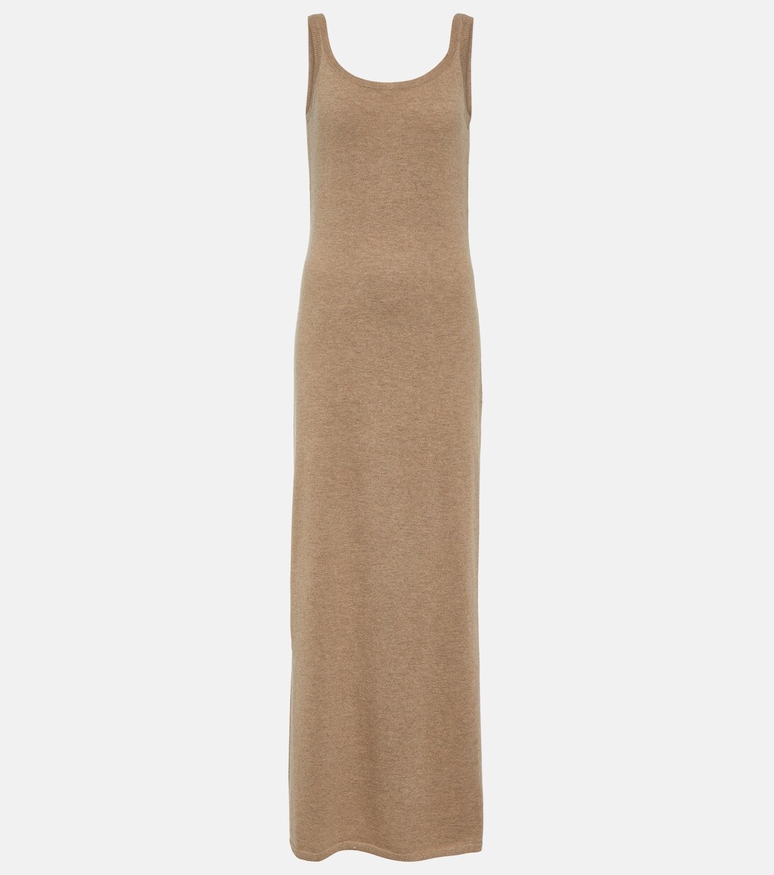 

Платье миди Sandalo из шерсти и кашемира MAX MARA, бежевый