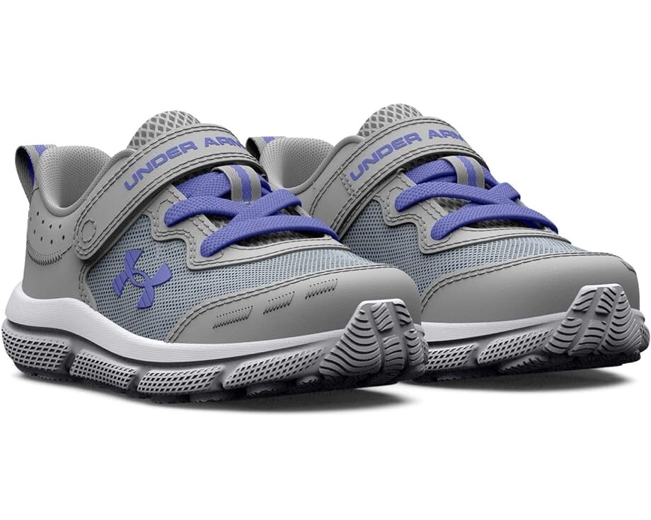 

Кроссовки Under Armour Assert 10 Alternate Closure, цвет Mod Gray/Nebula Purple/Baja Blue