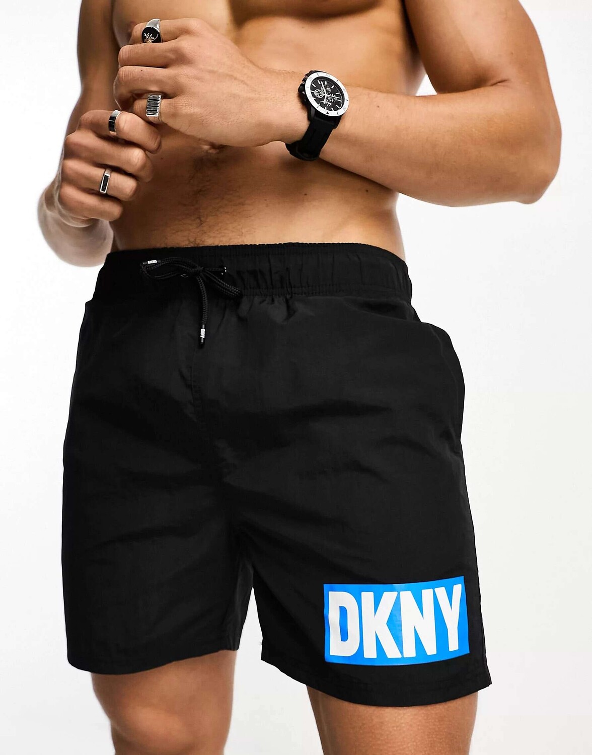 

Черные плавки-шорты DKNY Kos