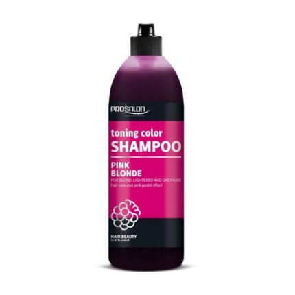 Chantal Prosalon Toning Color Shampoo - Цветной тонирующий шампунь для волос P, New цветной тонирующий шампунь розовый блонд 500г chantal prosalon toning color shampoo