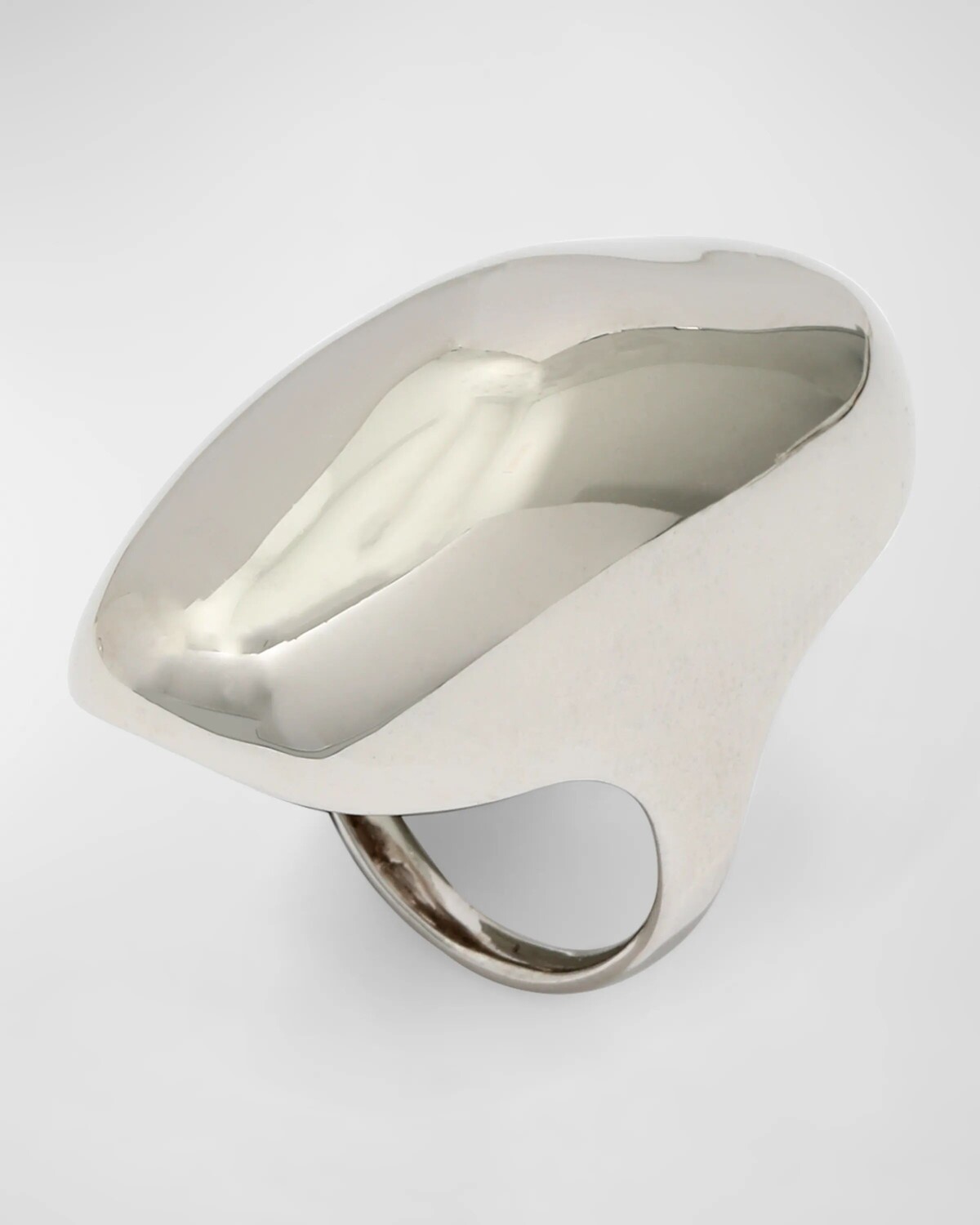 

Расплавленное кольцо на кулаке Alexis Bittar, цвет Silver