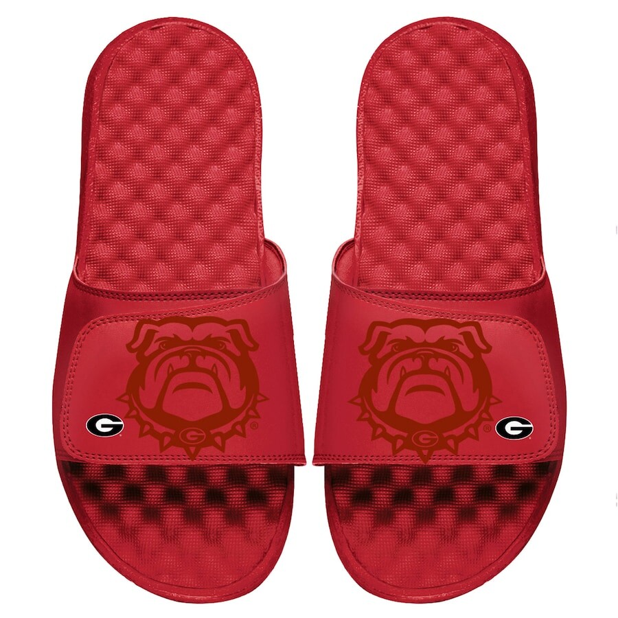 

Шлепанцы ISlide Georgia Bulldogs, красный