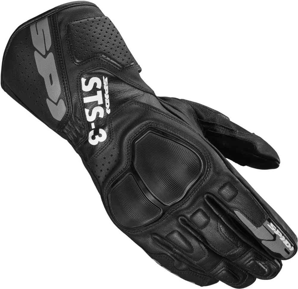 Мотоциклетные перчатки STS-3 Spidi, черный фотографии