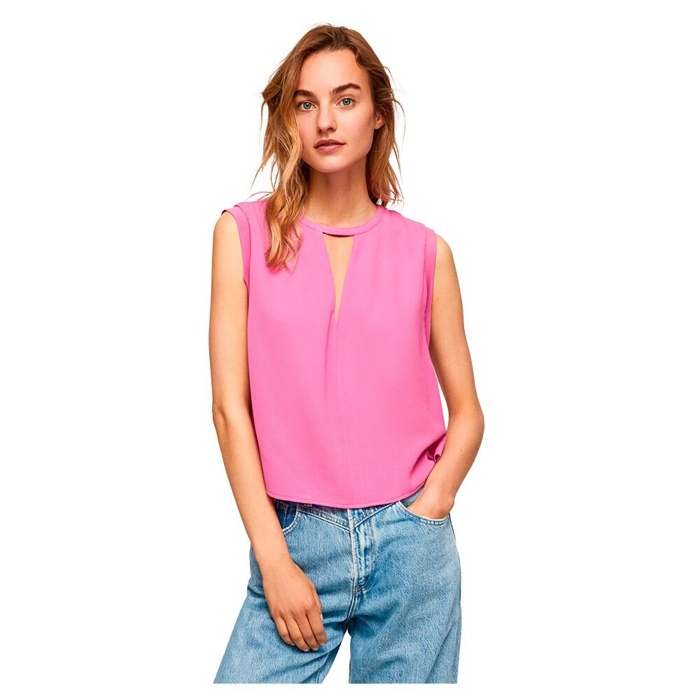 

Рубашка с длинным рукавом Pepe Jeans Estefany, розовый