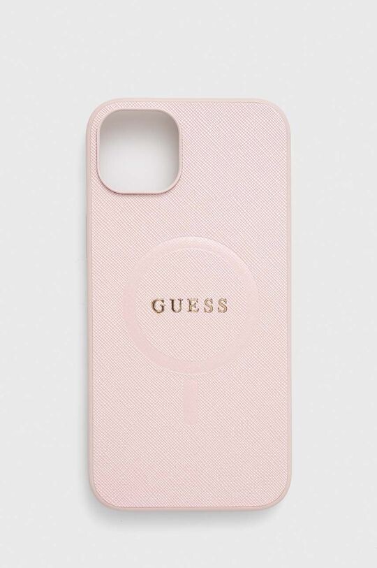 

Чехол для iPhone 15 Plus/14 Plus 6,7 дюйма Guess, розовый