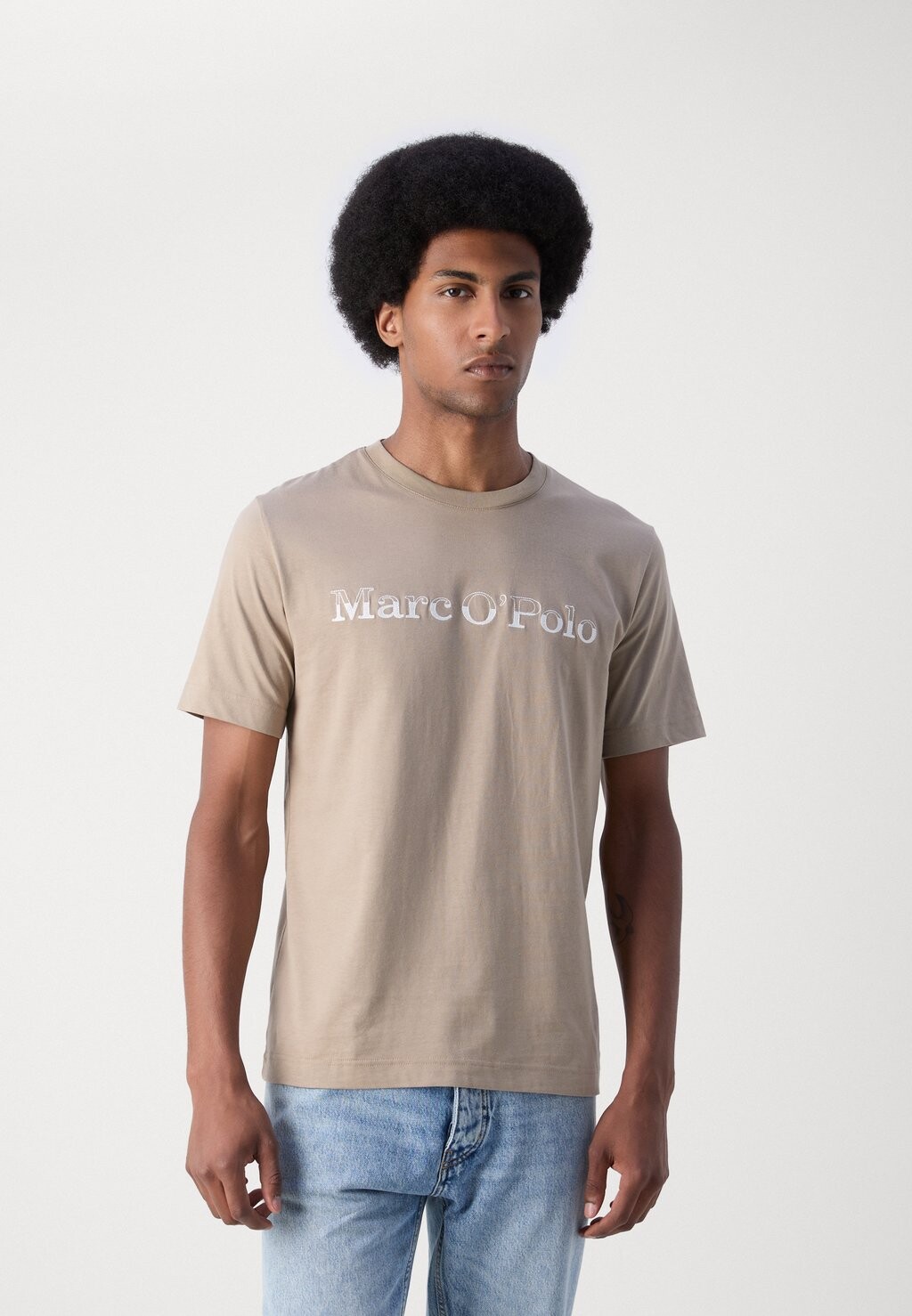 

Футболка с принтом SHORT SLEEVE SEASONAL ARTWORK Marc O'Polo, бежевый