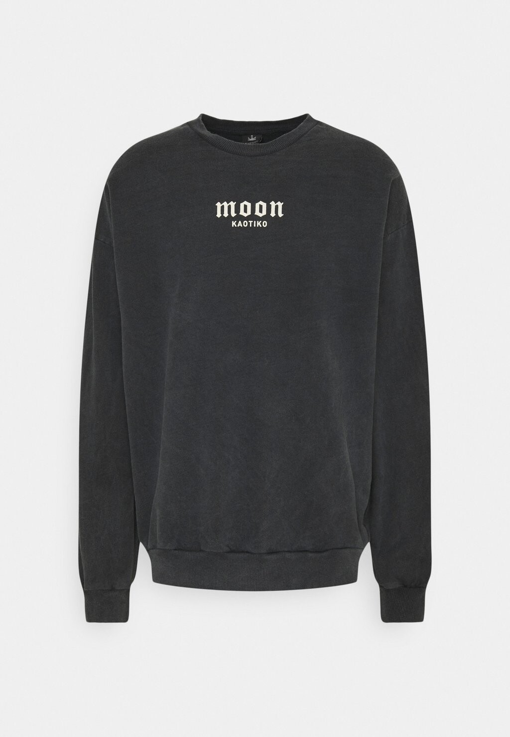 

Толстовка CREW TIE DYE MOON UNISEX Kaotiko, черный кислотный оттенок