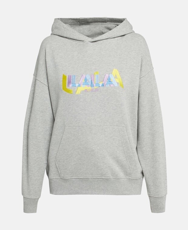 

Толстовка с капюшоном Lala Berlin, серый