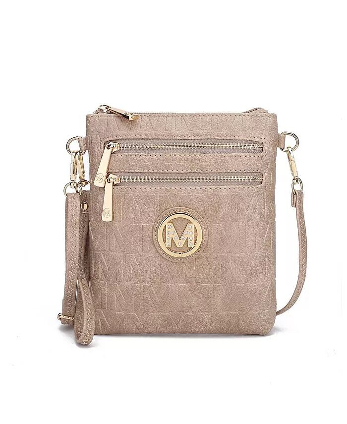 

Боди Scarlett Cross от Mia K Mkf Collection, бежевый