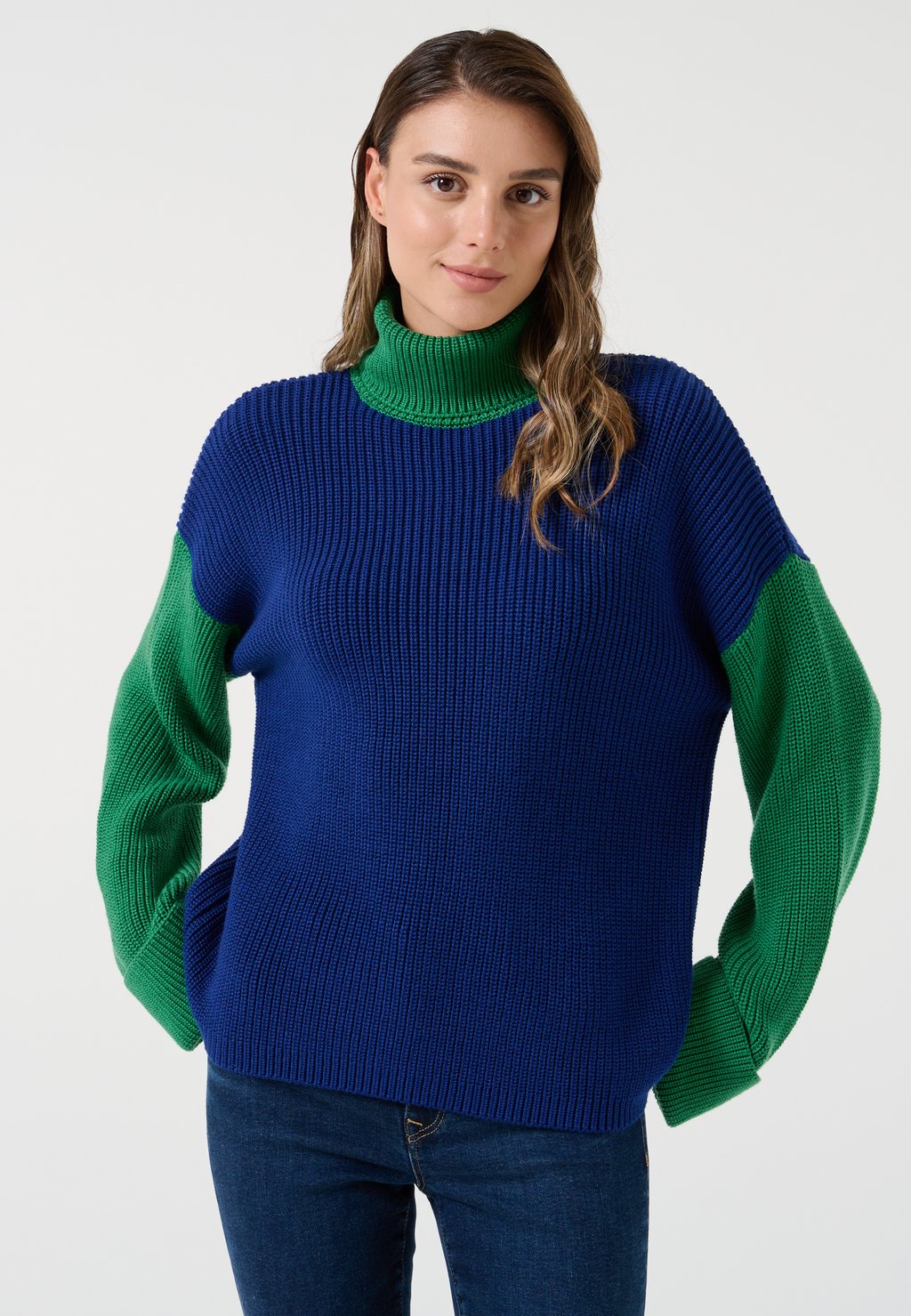 Вязаный свитер Jimmy Key, цвет dark blue