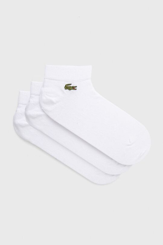 

Носки (3 шт.) RA4183 Lacoste, белый