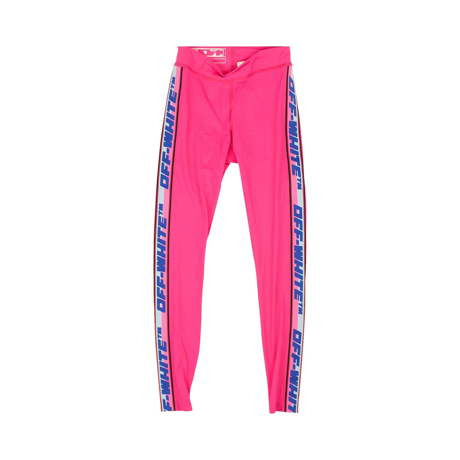 

Off-White спортивные леггинсы Фуксия