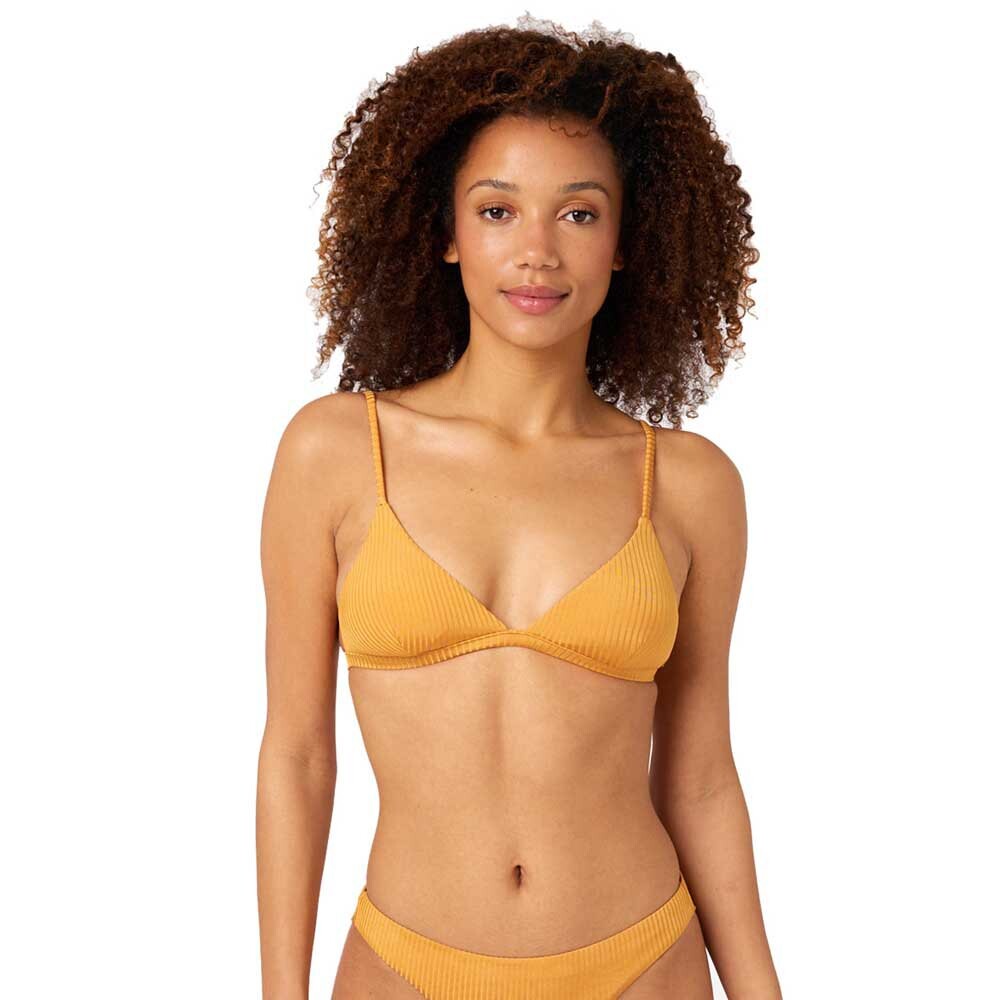 

Топ бикини Rip Curl Modern Rib Fixed Triangle, желтый
