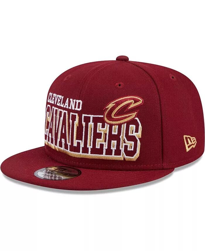 

Мужская бейсболка Wine Cleveland Cavaliers Gameday 59FIFTY Snapback New Era, фиолетовый