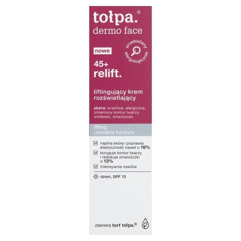 

Tołpa Demo Face Relift 45+ SPF15 дневной крем для лица, 40 ml