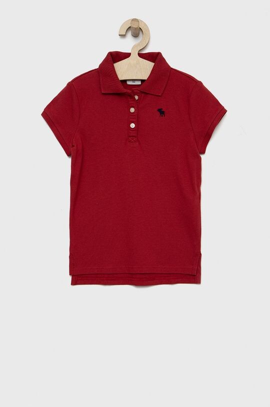 

Детская футболка-поло Abercrombie & Fitch, красный