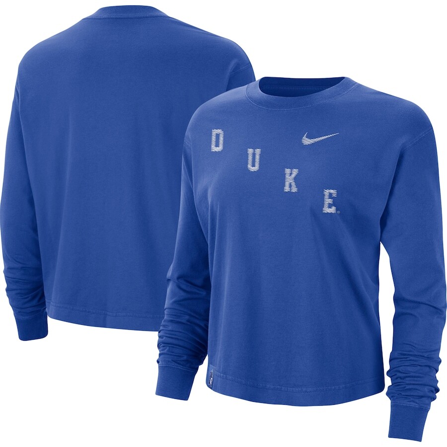 

Футболка с длинным рукавом Nike Duke Blue Devils, роял
