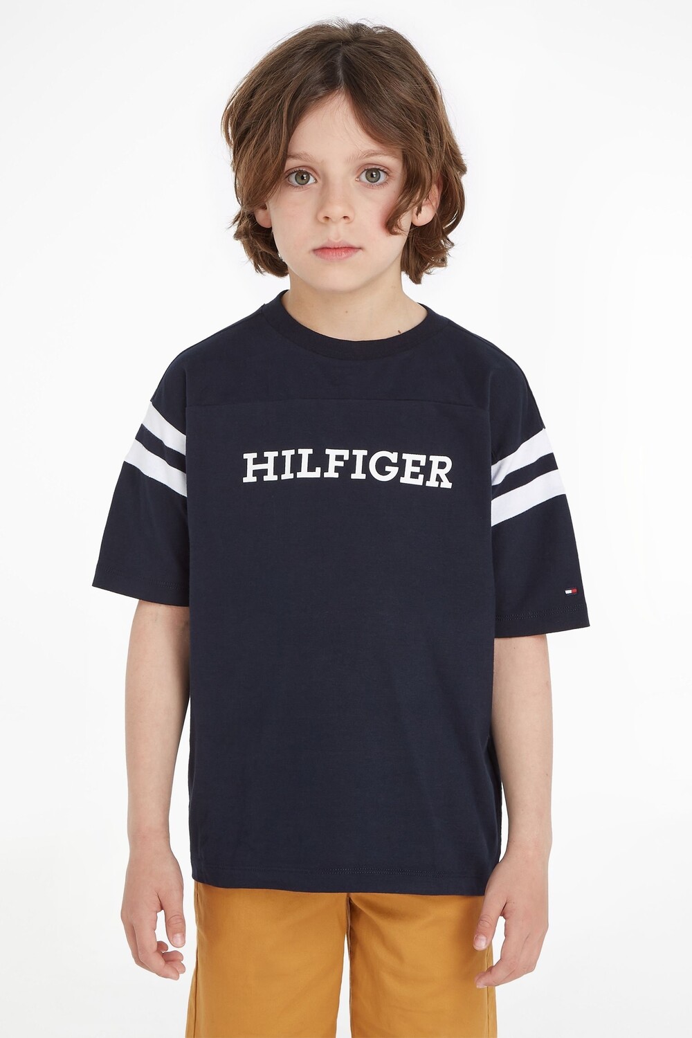 

Университетский топ монотипного цвета Tommy Hilfiger, синий