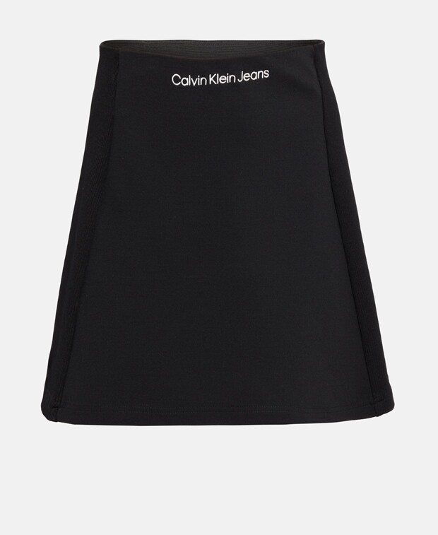 

Юбка А-силуэта Calvin Klein, черный