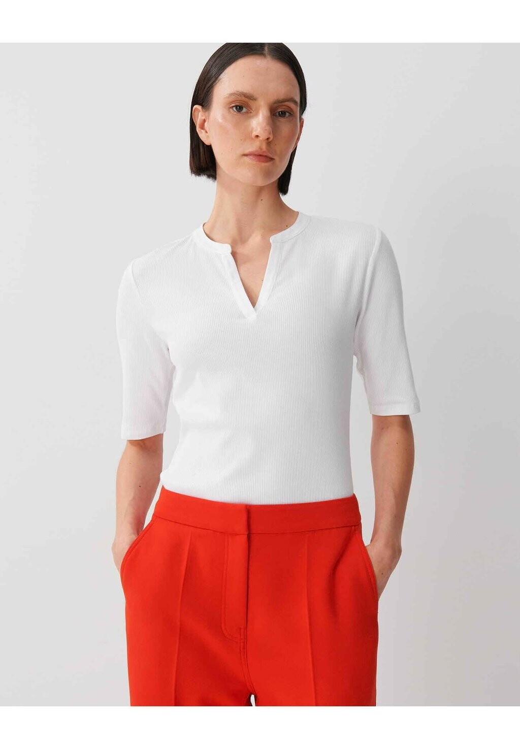 

Футболка базовая KLEOH DETAIL LONG someday., цвет white