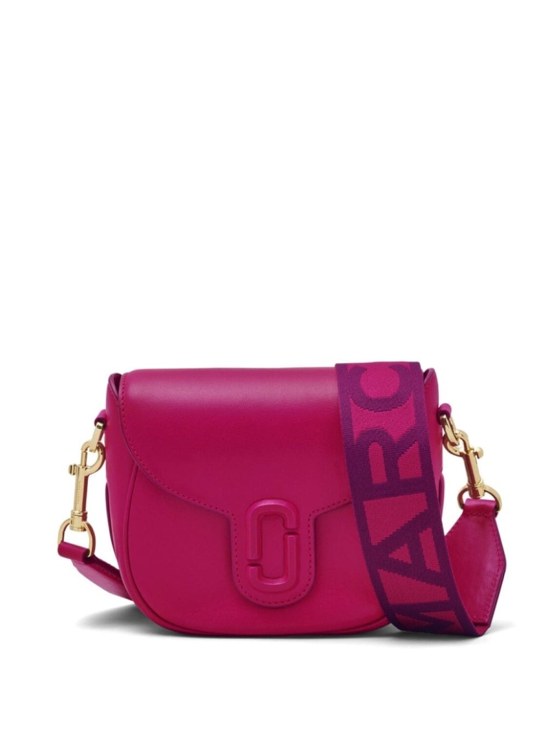 

Marc Jacobs полукруглая сумка The Covered J Marc, розовый