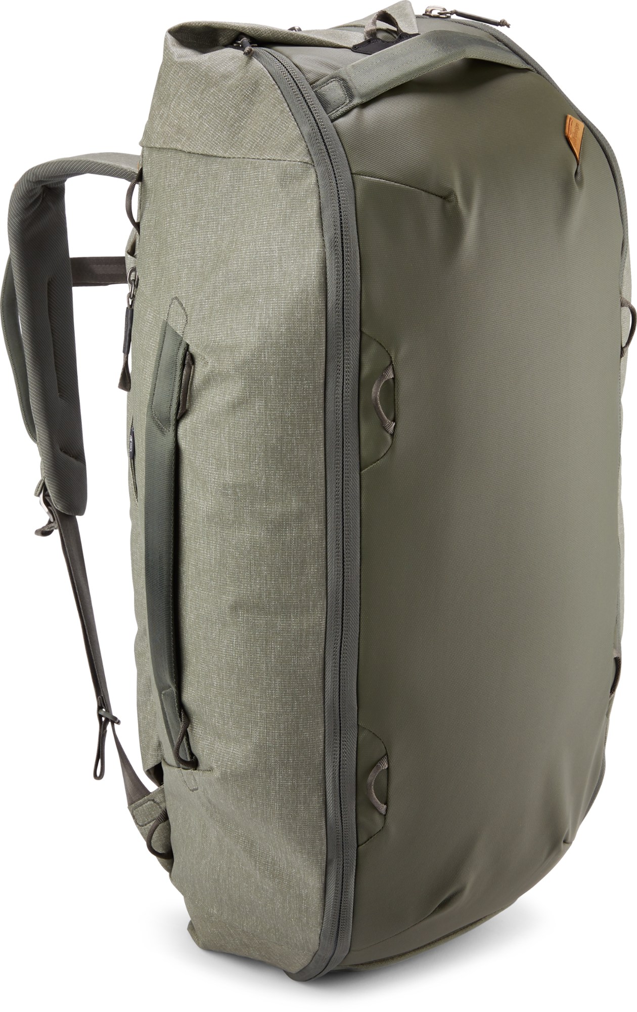Дорожный спортивный рюкзак - 65 л Peak Design, зеленый сумка peak design