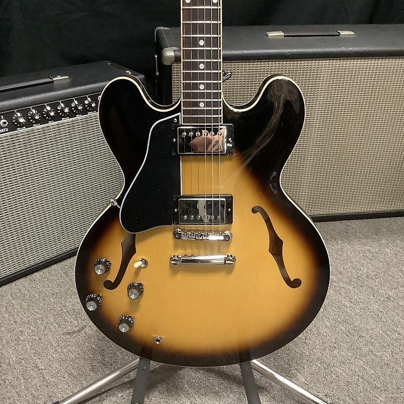 

Электрогитара 2023 Gibson ES-335 Left-Handed Vintage Burst
