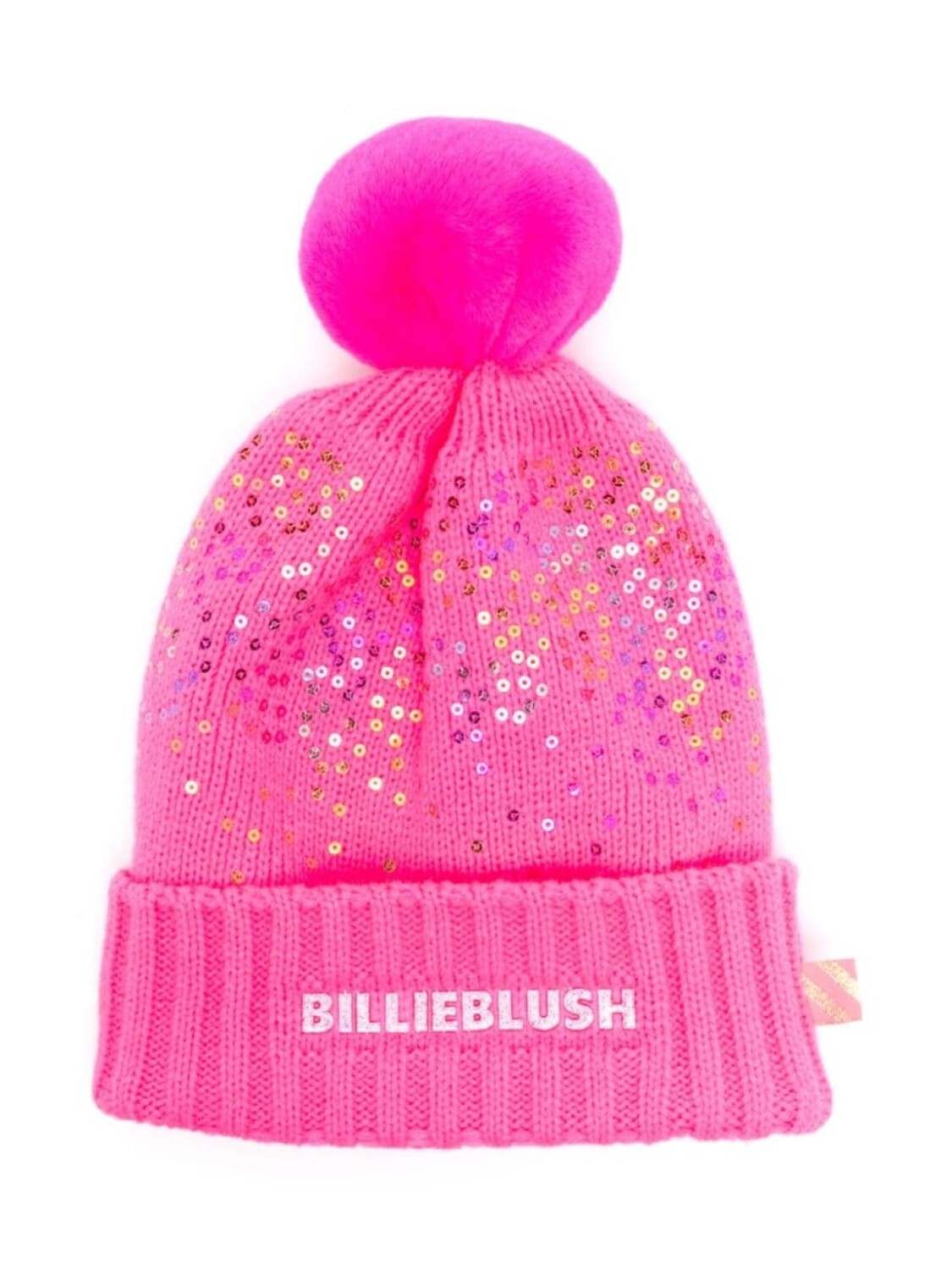 

Billieblush шапка-бини, украшенная пайетками, розовый