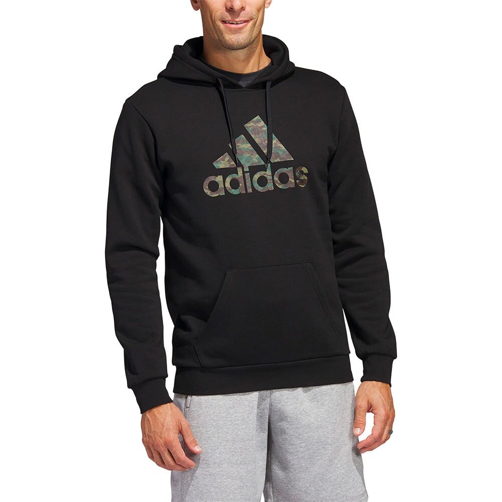 

Худи adidas Sportswear Camo, черный