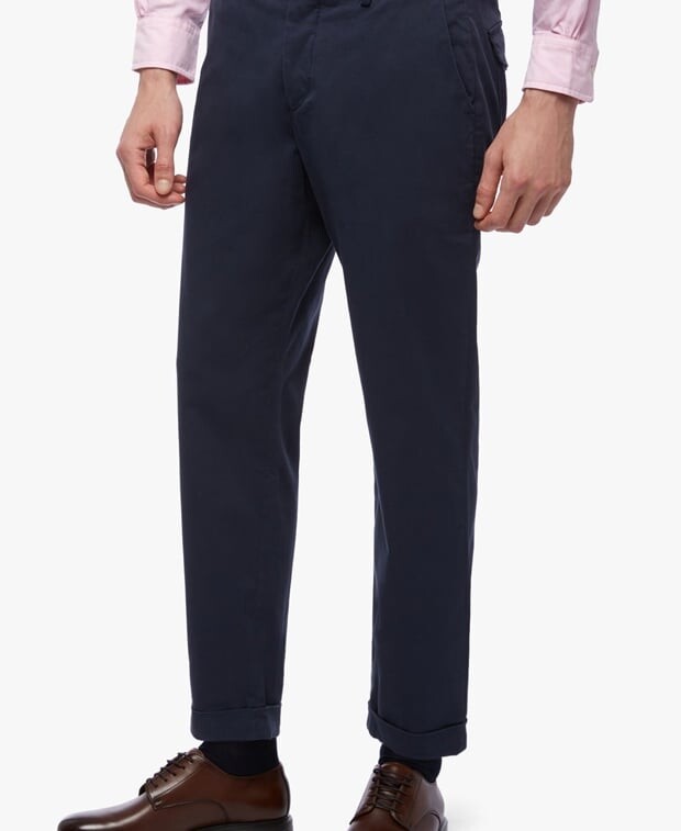 

Брюки чинос Brooks Brothers, синий
