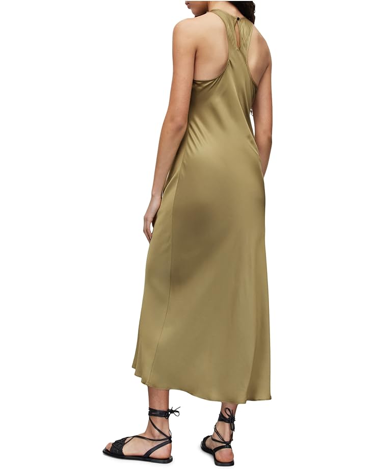 Платье AllSaints Betina Dress, цвет Pale Olive Green