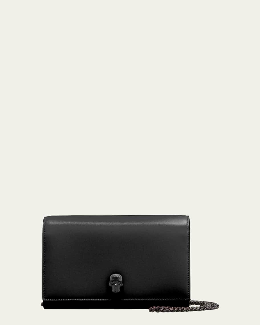 

Мини-сумка через плечо с цепочкой Skull Alexander McQueen