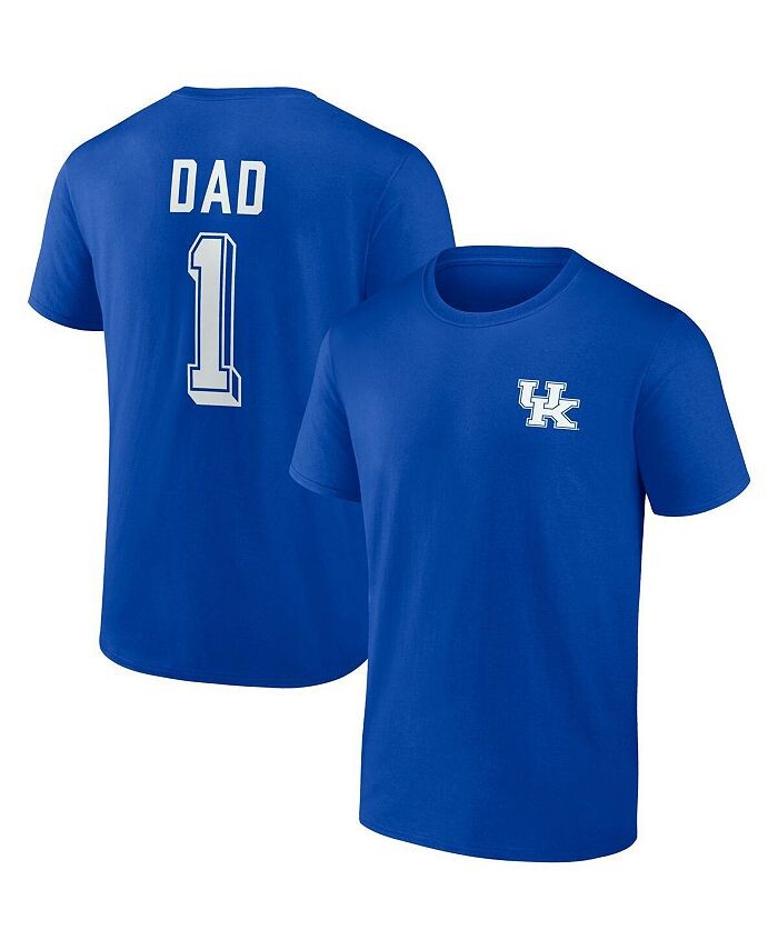 

Мужская футболка NCAA #1 Dad Fanatics, цвет Kentucky Wildcats