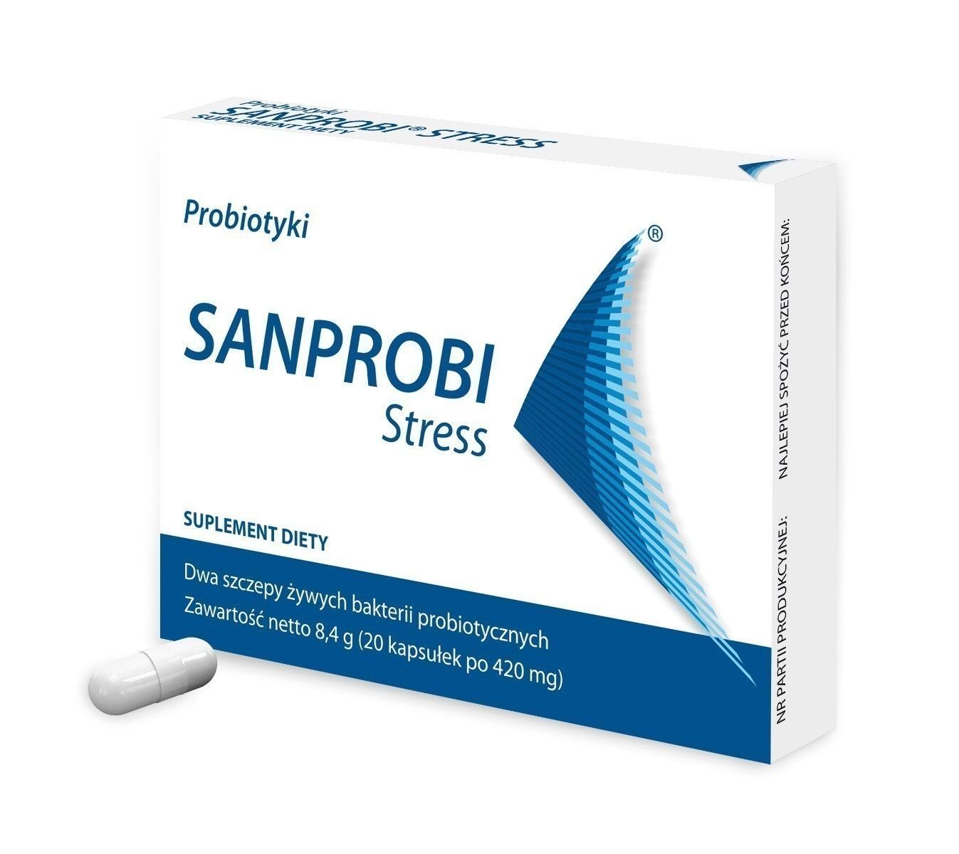Sanprobi Stress пробиотические капсулы, 20 шт.