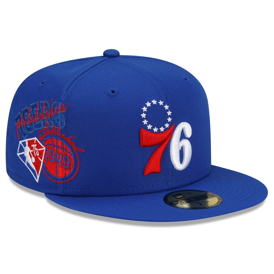 

Бейсболка New Era Philadelphia 76Ers, роял