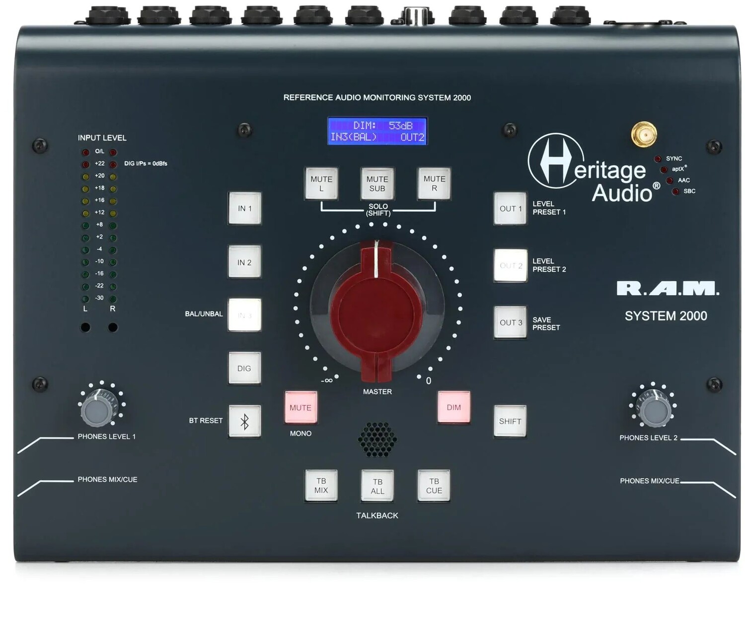 

Настольная система мониторинга Heritage Audio RAM System 2000 с Bluetooth