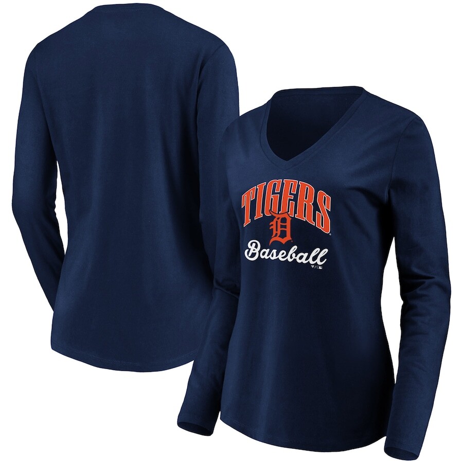 

Футболка с длинным рукавом Fanatics Branded Detroit Tigers, нави
