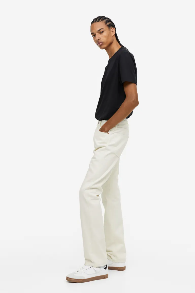 501 оригинальные джинсы H&M, белый