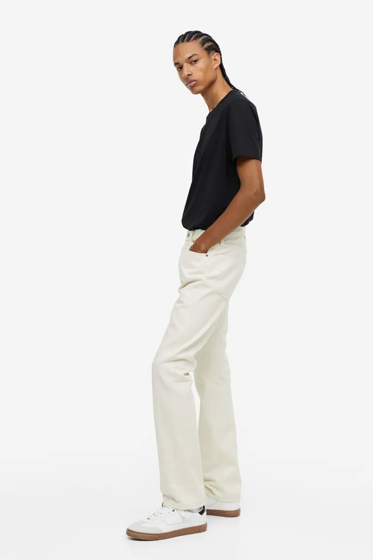 

501 оригинальные джинсы H&M, белый