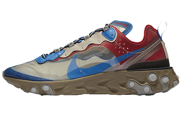 

Кроссовки Nike React Element 87 Undercover светло-бежевого цвета