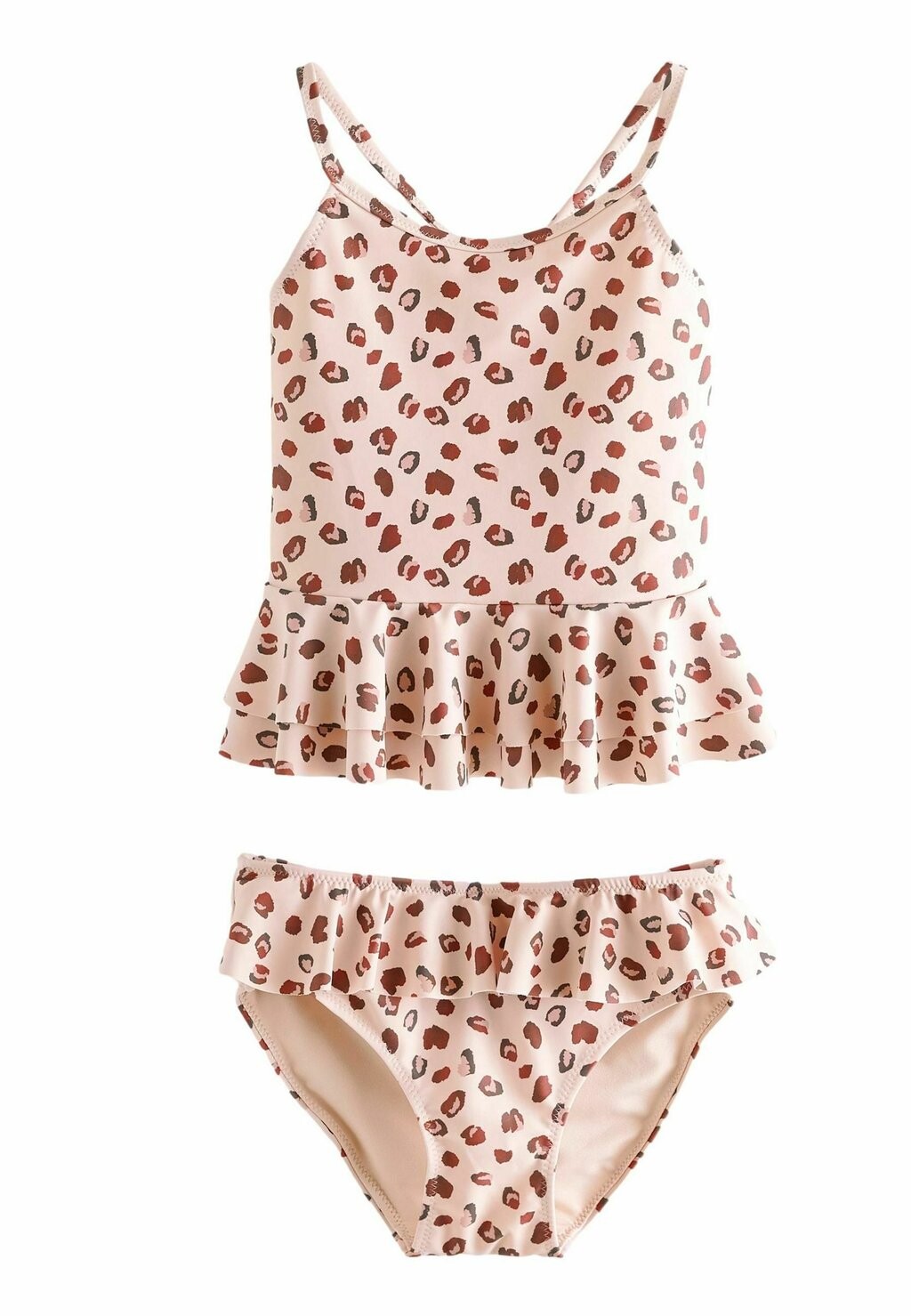 

Бикини TWO TIER FRILL SET Next, цвет neutral animal