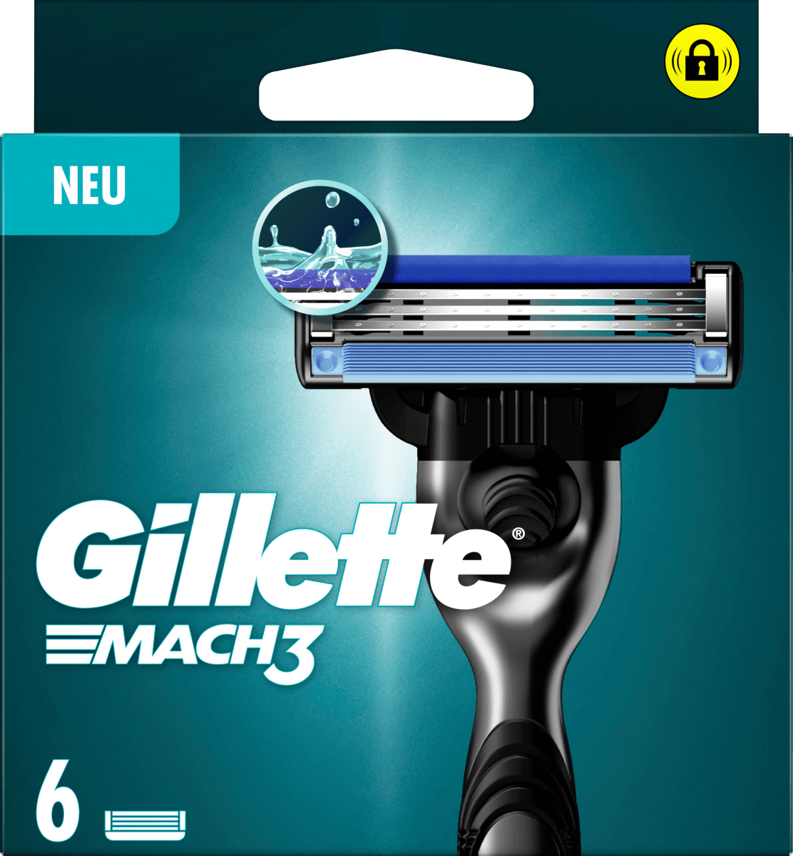 

Лезвия для бритвы Mach3 6шт Gillette