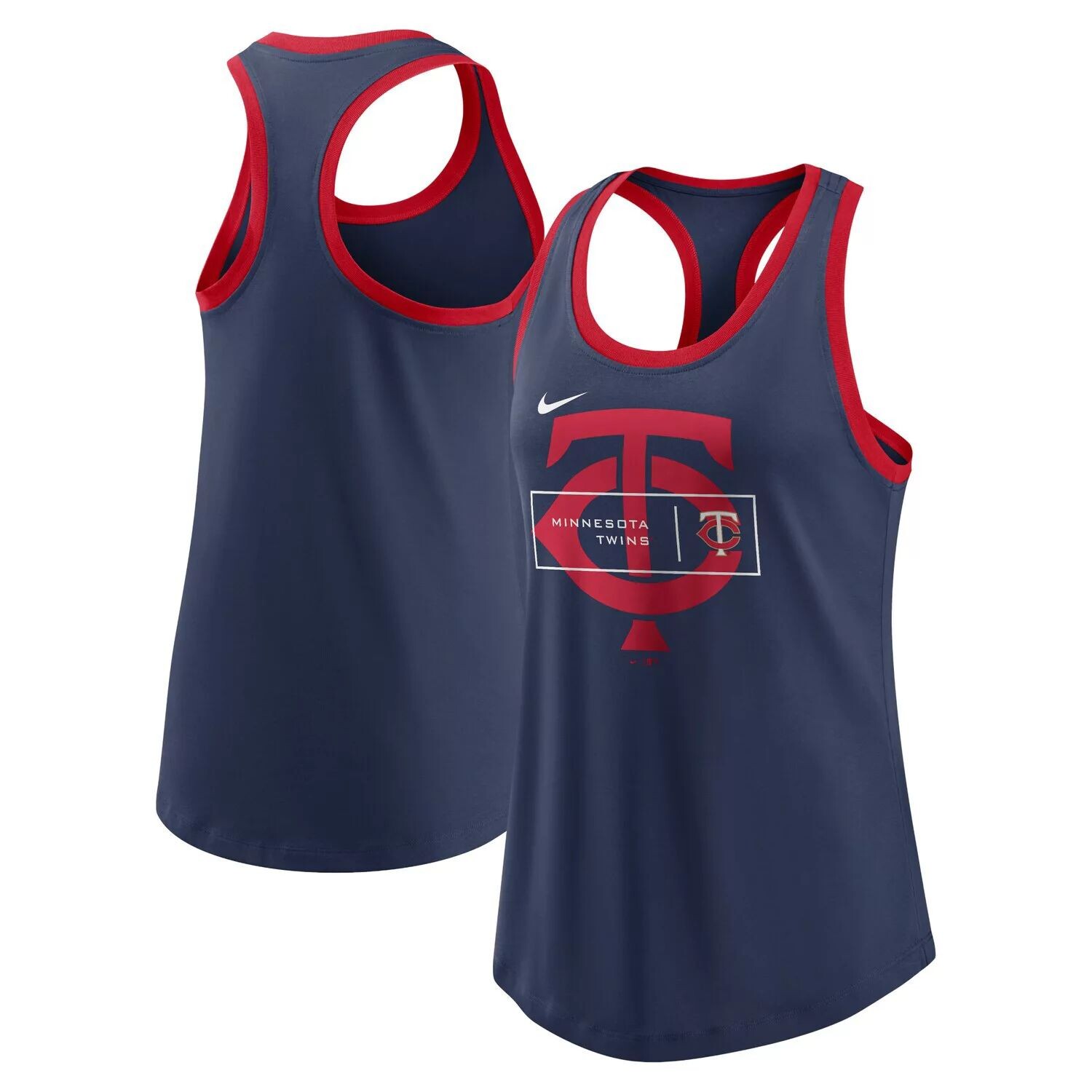 

Женская майка Nike темно-красная Minnesota Twins X-Ray Racerback Nike, Красный