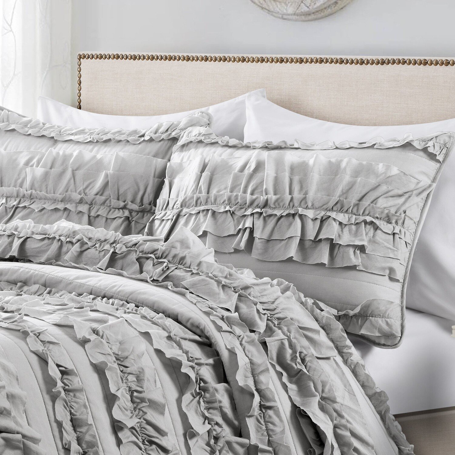 

Комплект из 2 предметов Belle Quilt Twin Lush Decor, цвет Pink Blush
