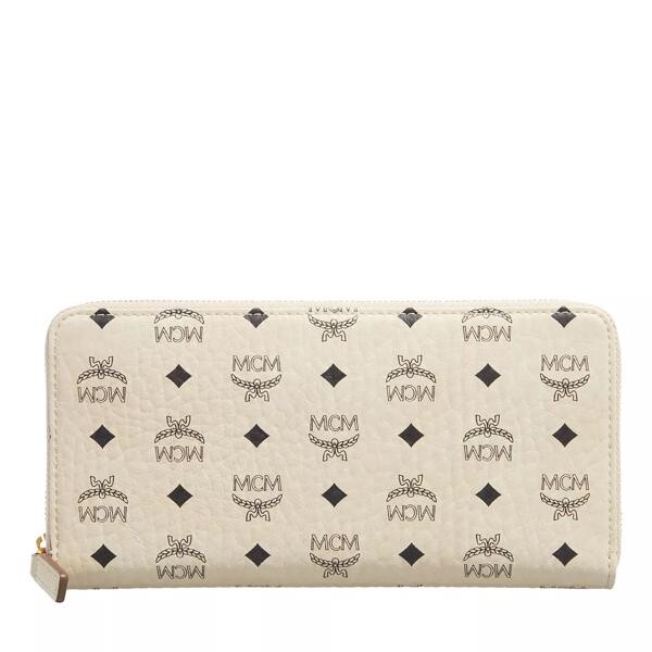 

Кошелек aren visetos zip around large Mcm, бежевый