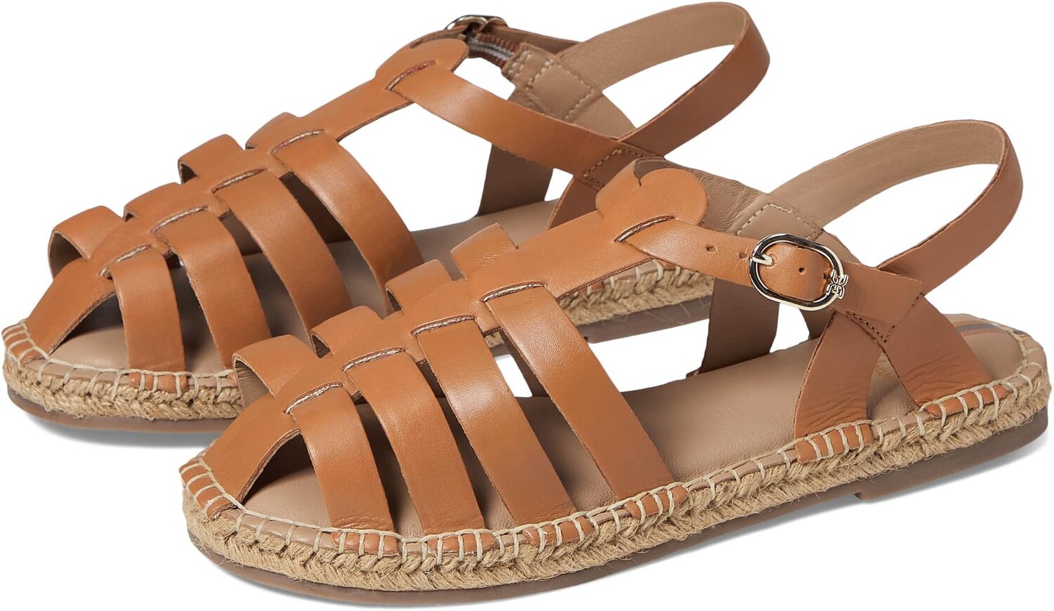 

Сандалии на плоской подошве Kora Sam Edelman, цвет Saddle