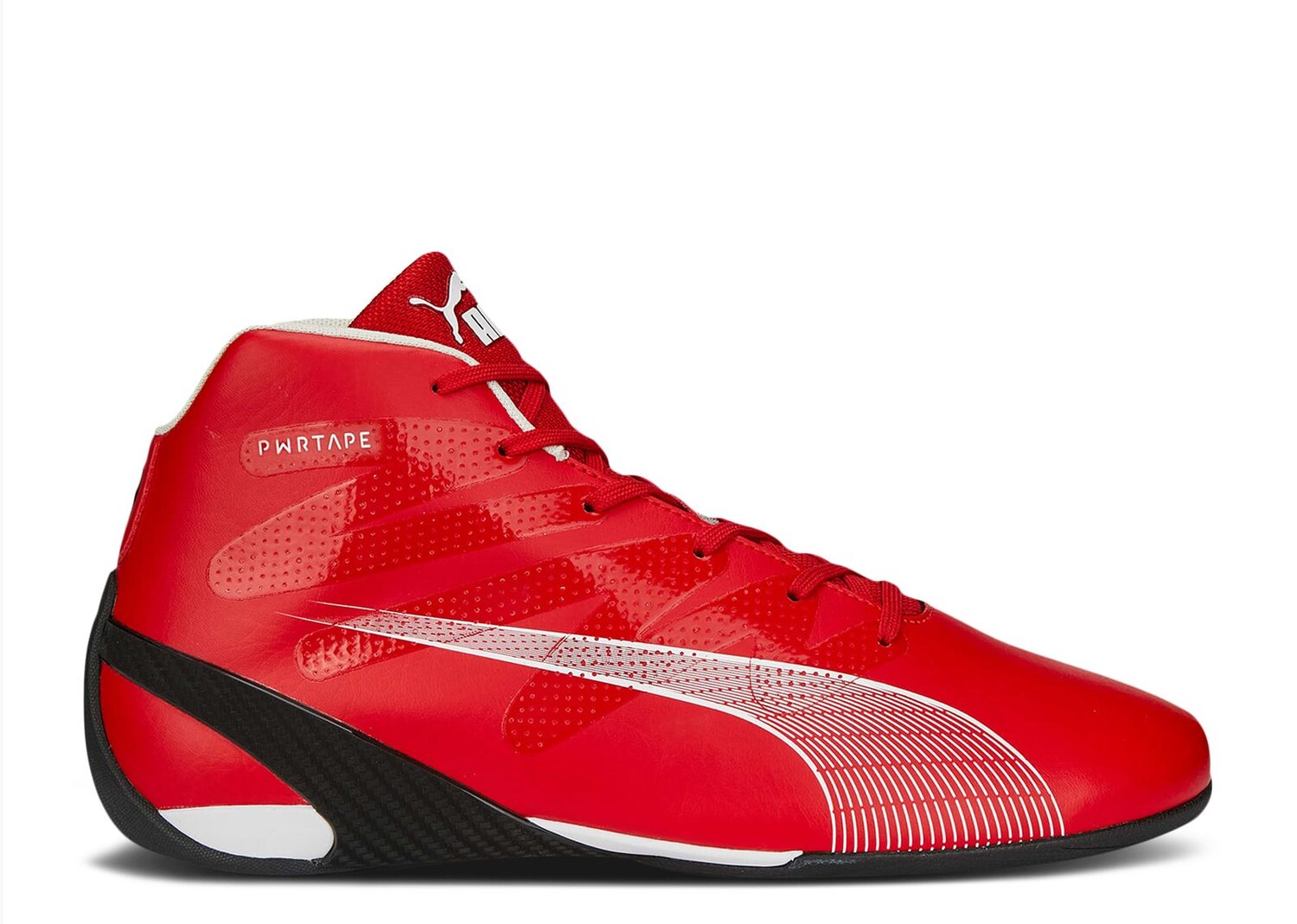 Кроссовки Puma Scuderia Ferrari X Carbon Cat Mid 'Rosso Corsa Black', красный кроссовки puma scuderia ferrari x future cat og black rosso corsa черный