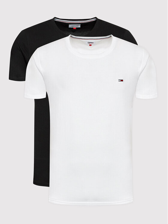 

Комплект из 2 футболок узкого кроя Tommy Jeans, мультиколор